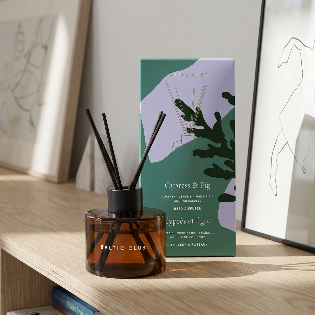 Cypress & Fig Reed diffuser