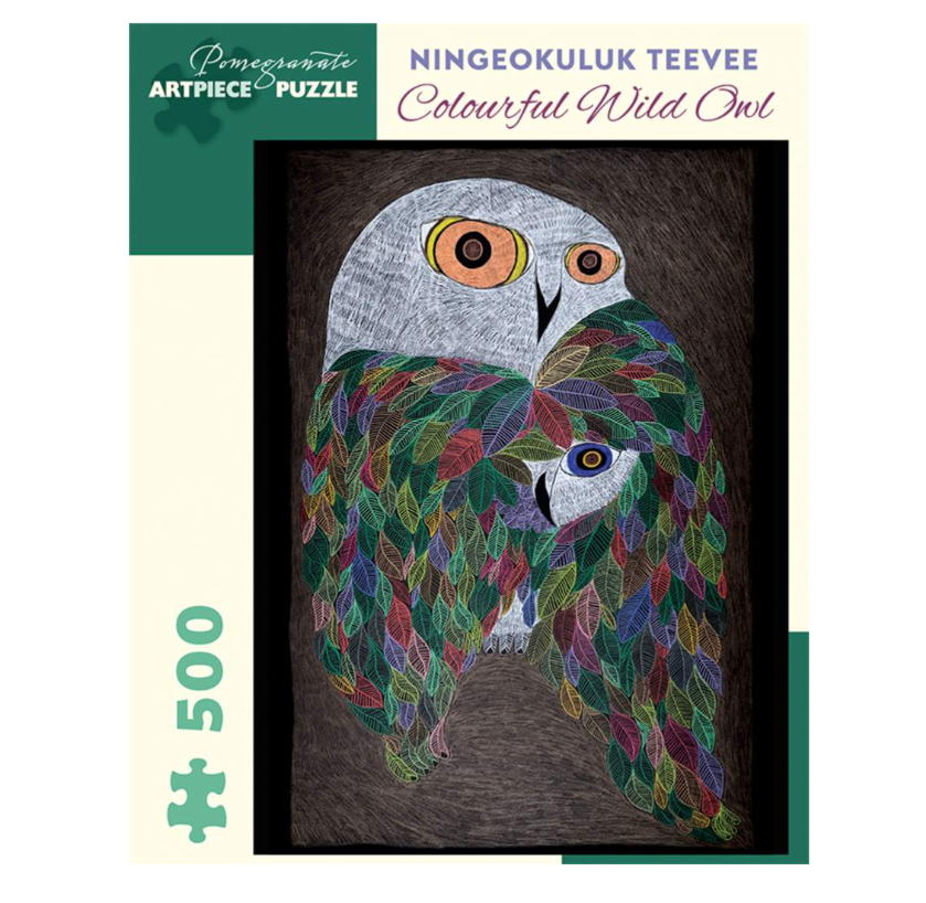 Ningiukulu Teevee: Colourful Wild Owl Puzzle