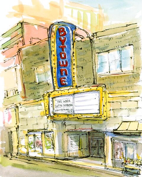 Tommy Lee Print - Bytowne Cinema