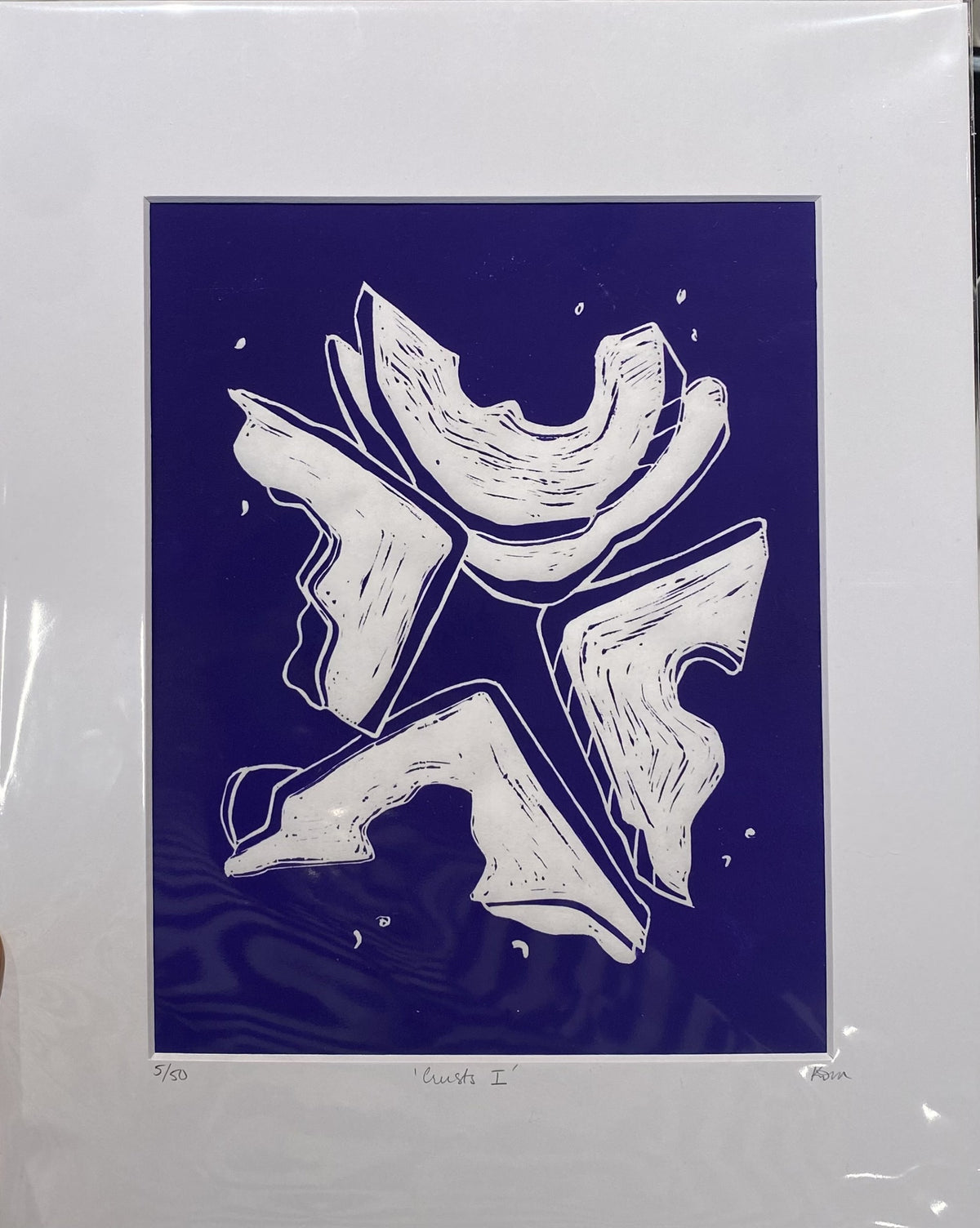 Crusts I - Linocut Print