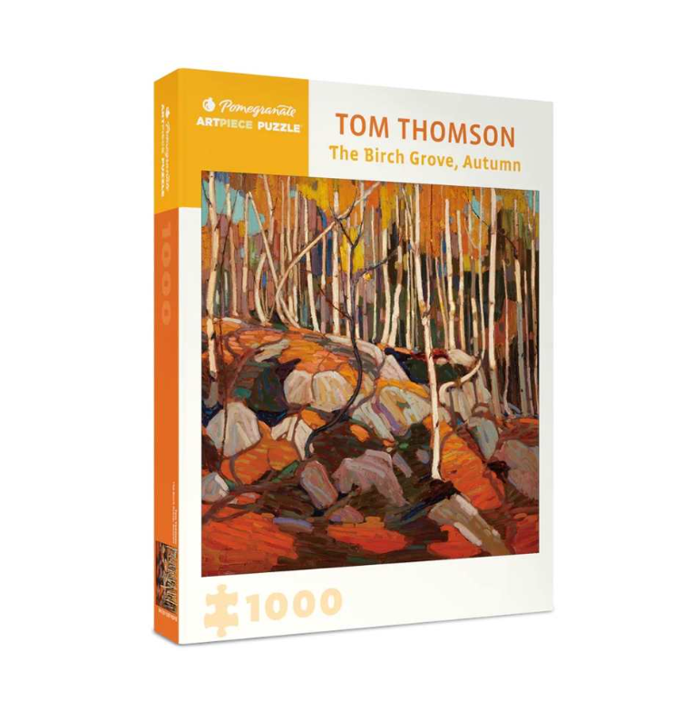 Tom Thomson: The Birch Grove, Autumn Jigsaw Puzzle