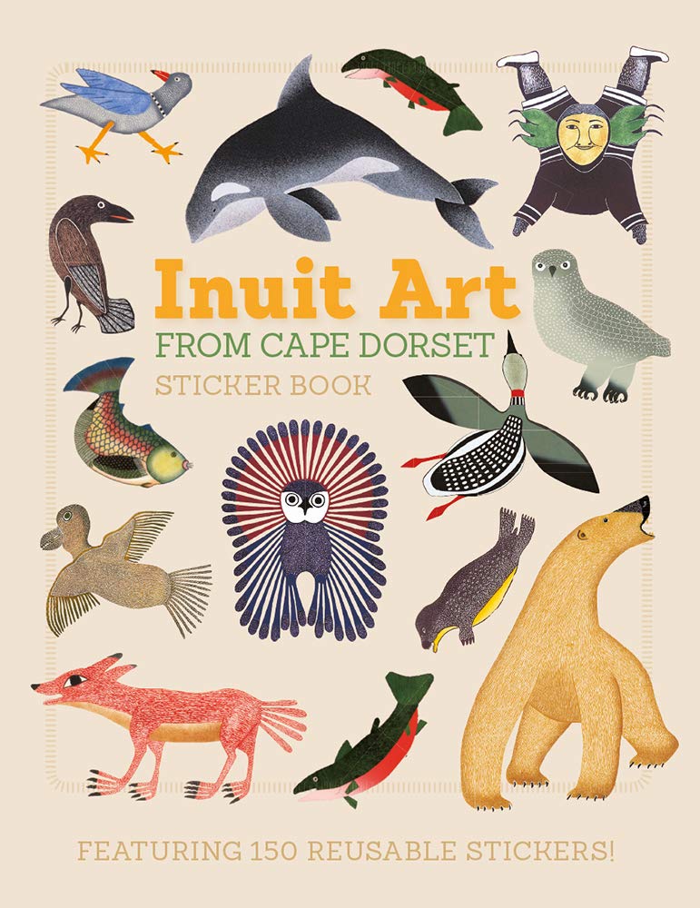 Inuit Art from Cape Dorset Sticker Book