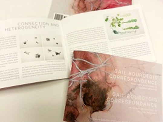 Gail Bourgeois: Correspondence from roots to rhizomes to mycelial networks / correspondance de racines en rhizomes en réseaux mycéliens
