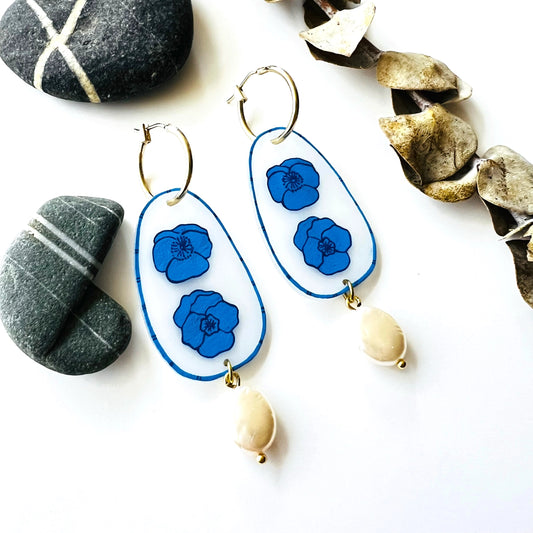 Flora Drops: Blue