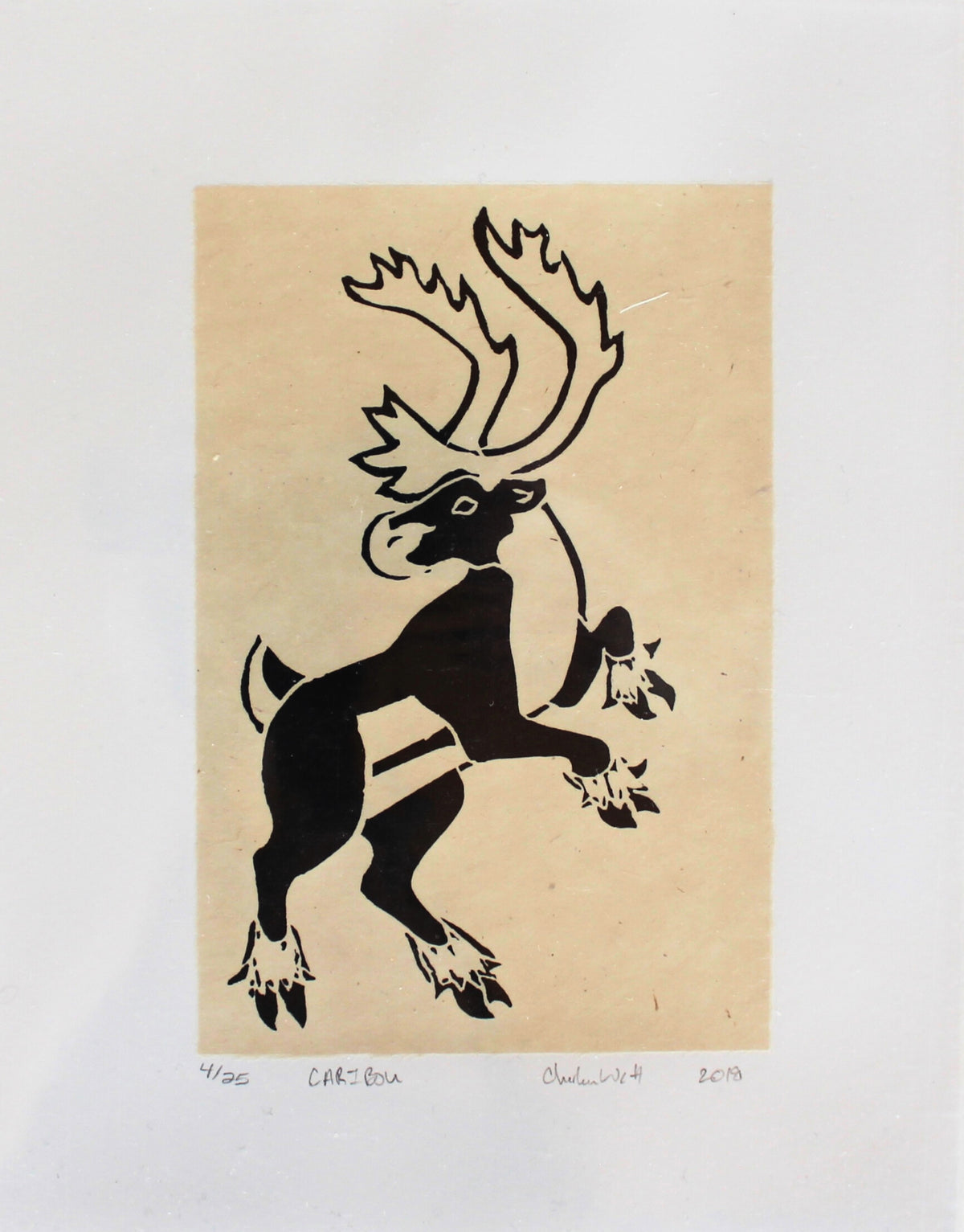 Charleen Watt Limited Edition Print - Caribou