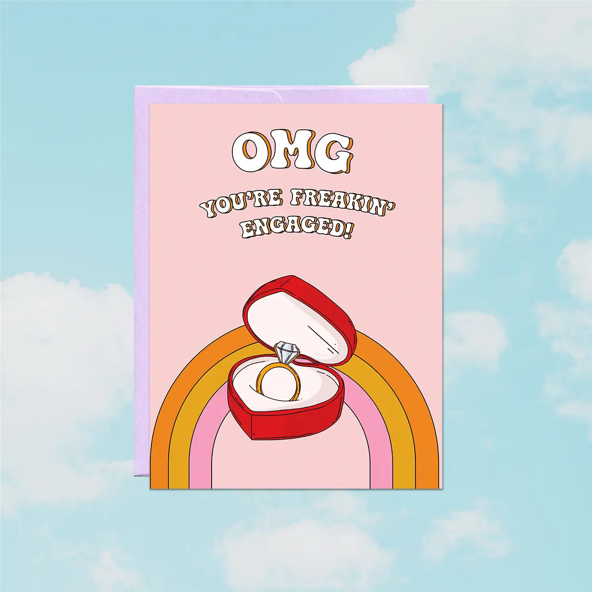 Freakin' Enagaged | Engagement Card