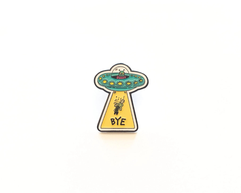 Pin émaillé Bye UFO