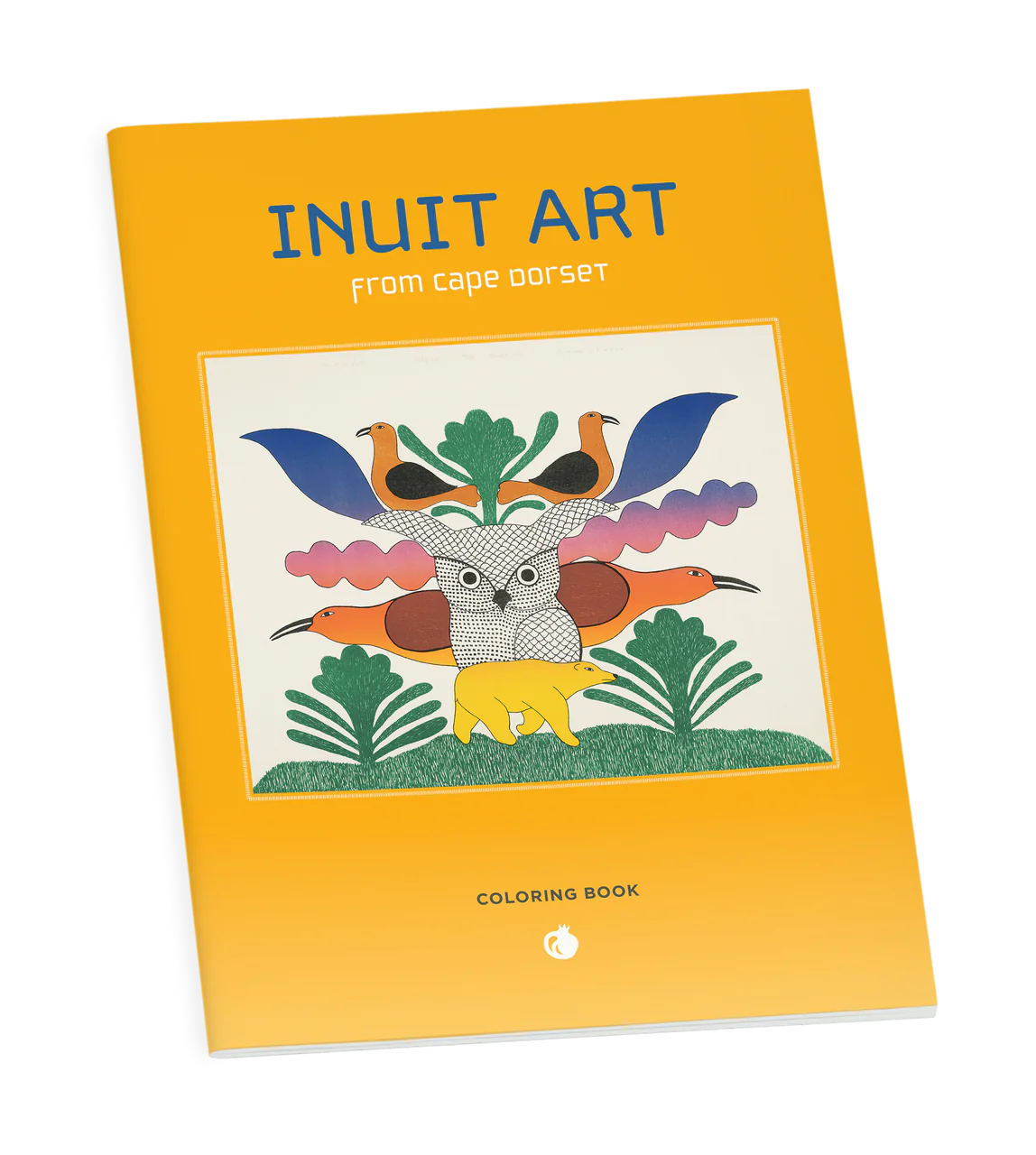 Inuit Art from Kinngait Colouring Book