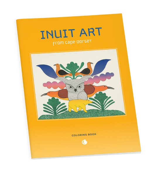 Inuit Art from Kinngait Colouring Book