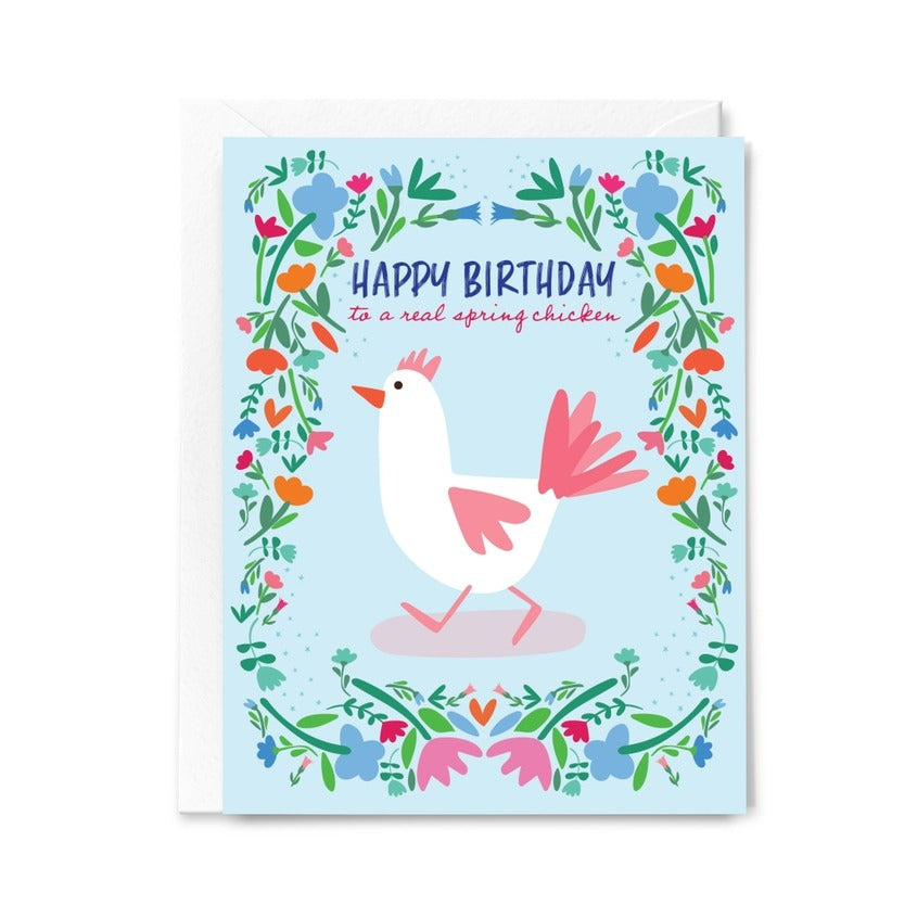 Happy Birthday Spring Chicken