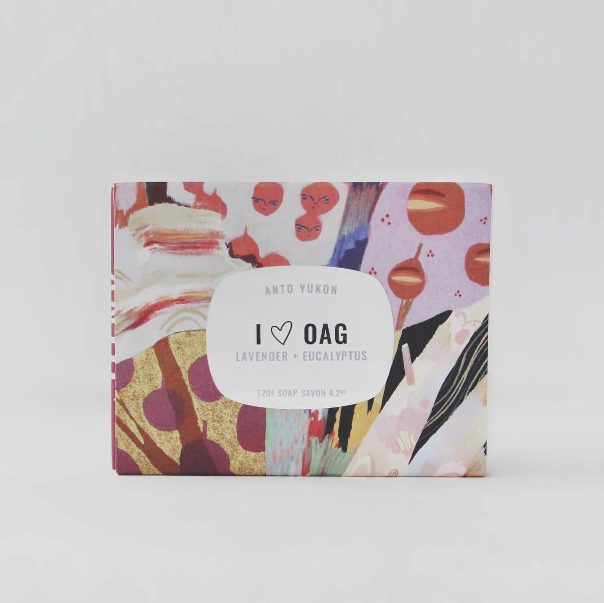 Lavender + Eucalyptus Bar Soap - I ❤ OAG / J'❤ la GAO