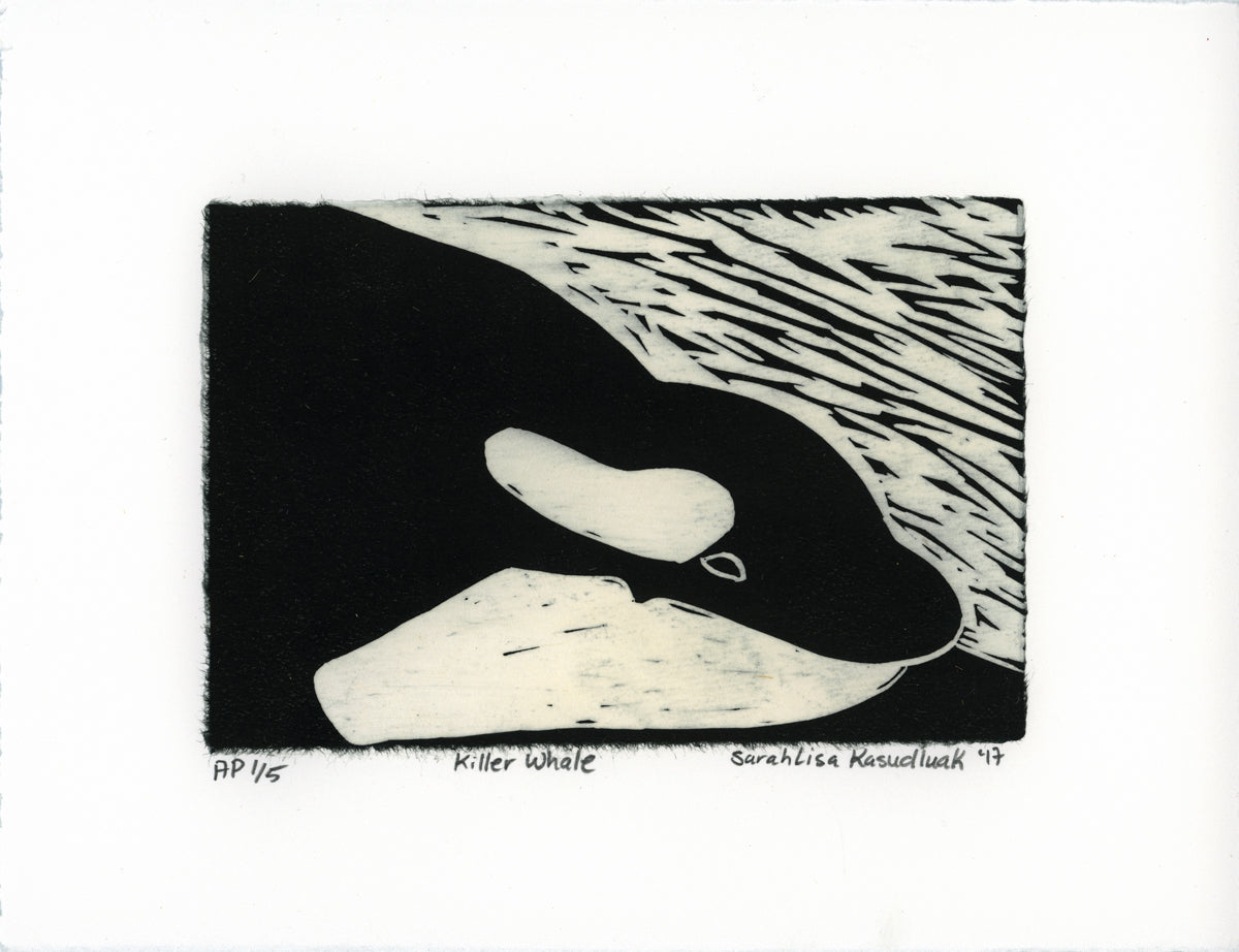 Lisa Kasudluak Limited Edition Print - Béluga