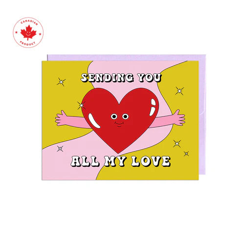 All My Love Card