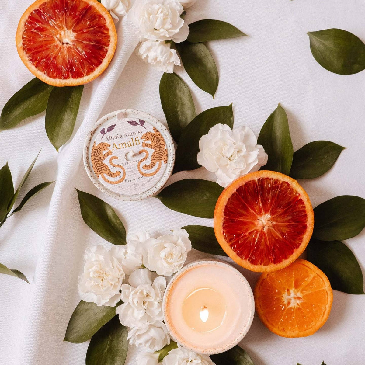 Small Reusable Ceramic Candle