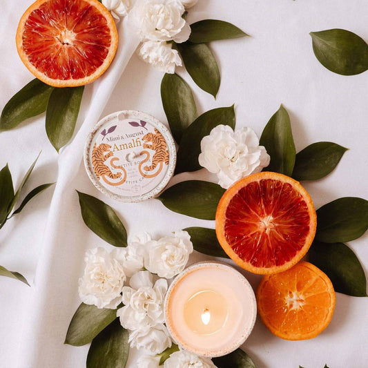 Small Reusable Ceramic Candle