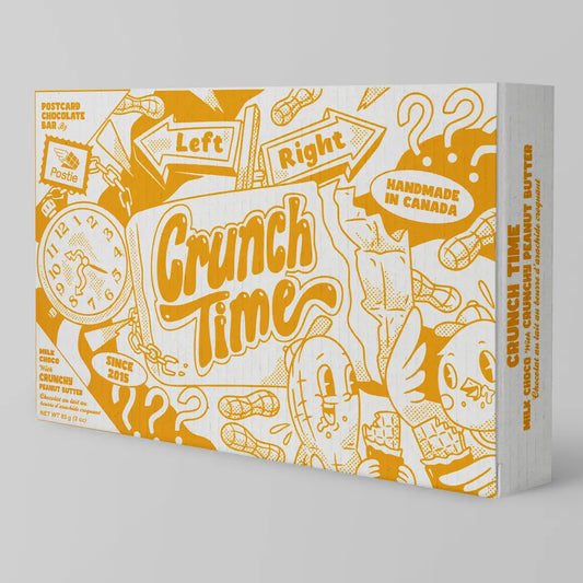 Crunch Time Milk Postcard Chocolate Bar