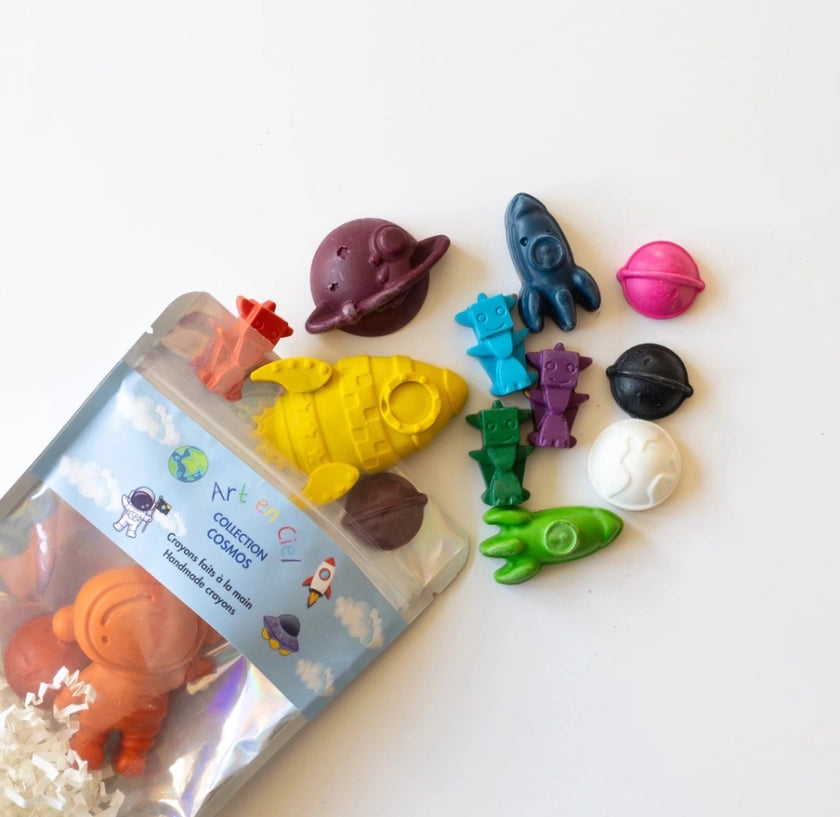 Handmade Crayons - COSMOS THEME