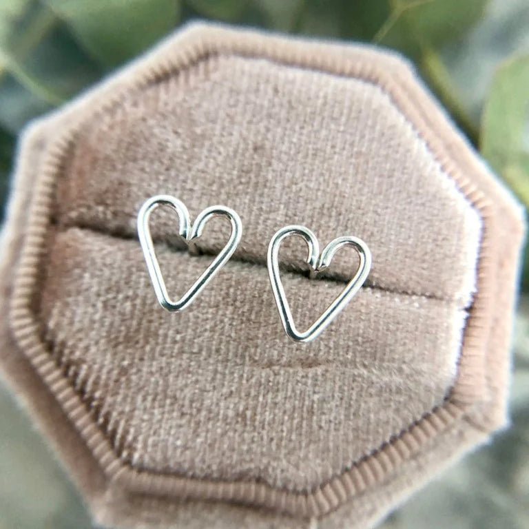Heart Studs
