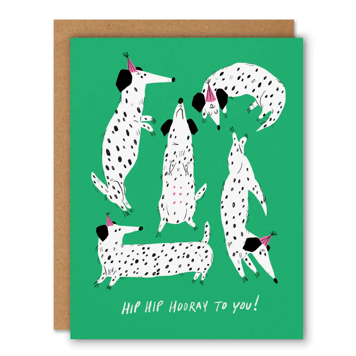 Hip Hip Hooray - Birthday Card