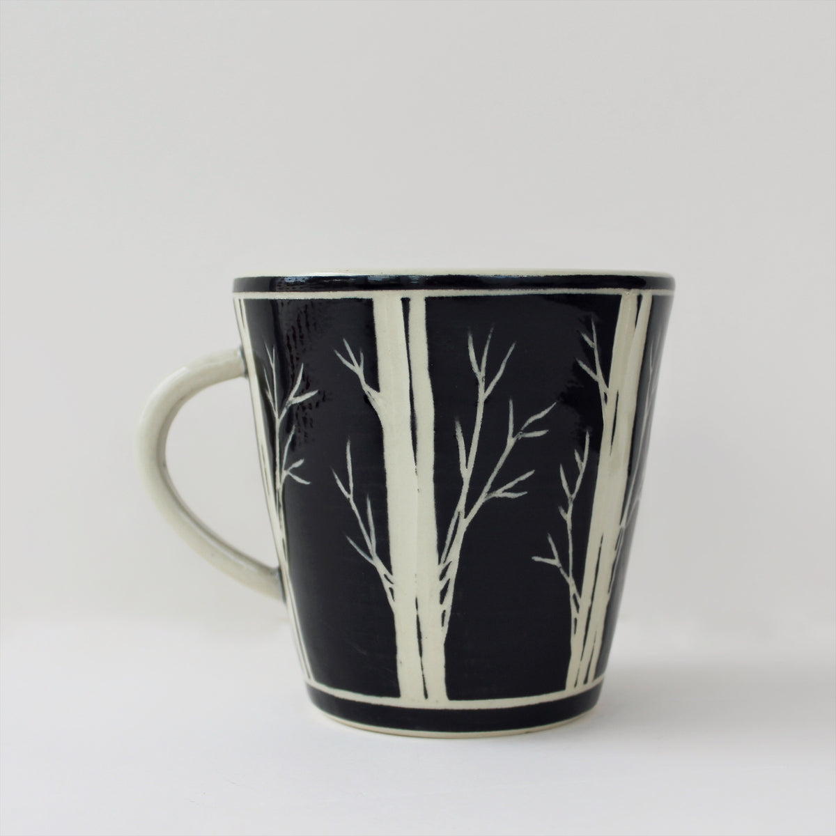 Rosalie Gingras - Sgraffito Tree Mug
