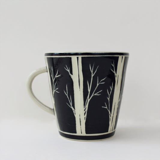 Rosalie Gingras - Sgraffito Tree Mug