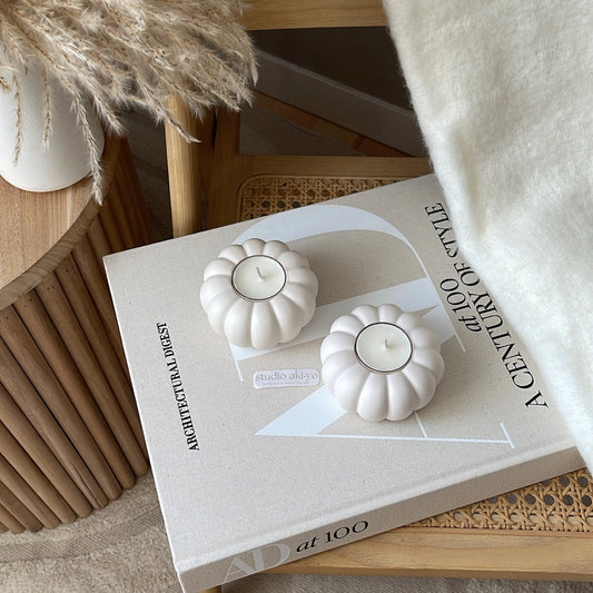 Pumpkin Tealight Candle Holder