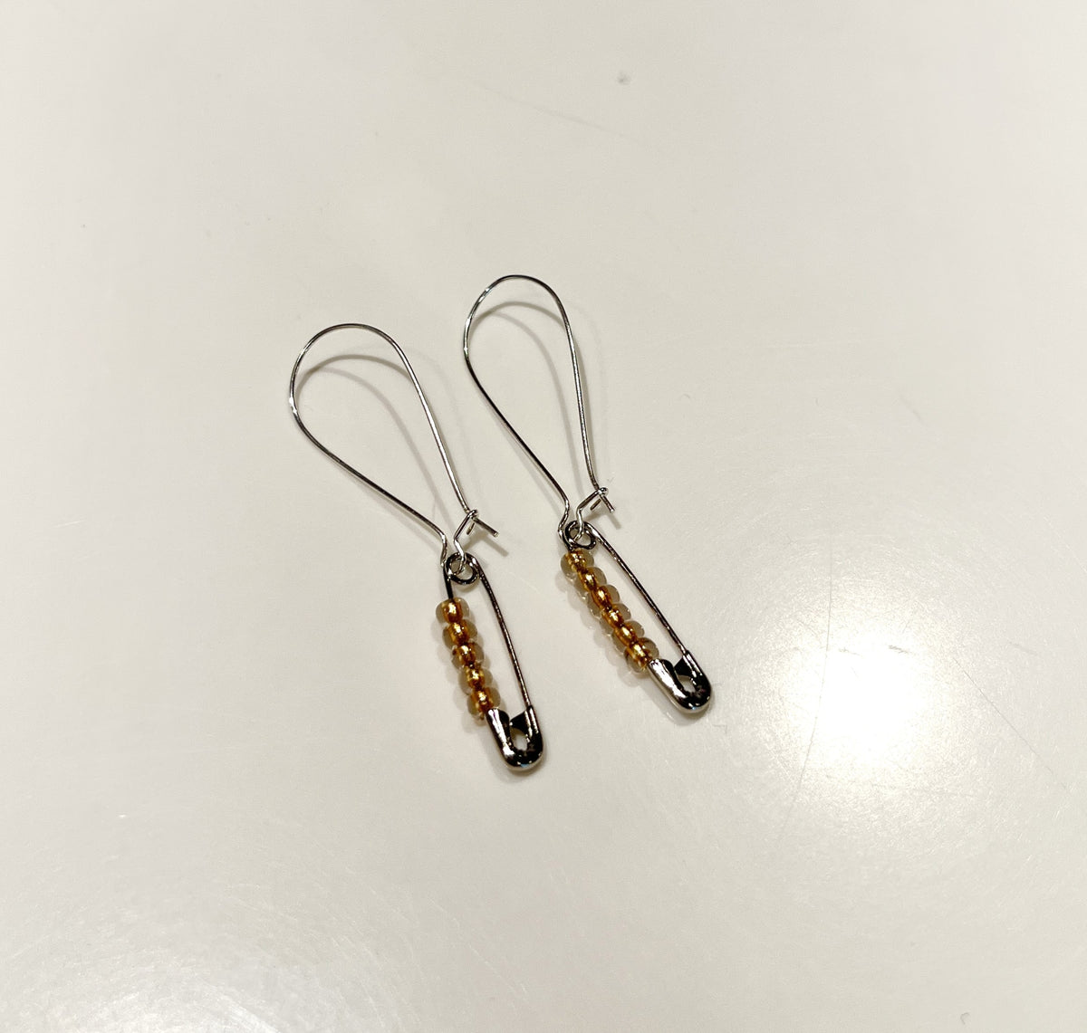 Claire Nedzela - Safety Pin Earrings
