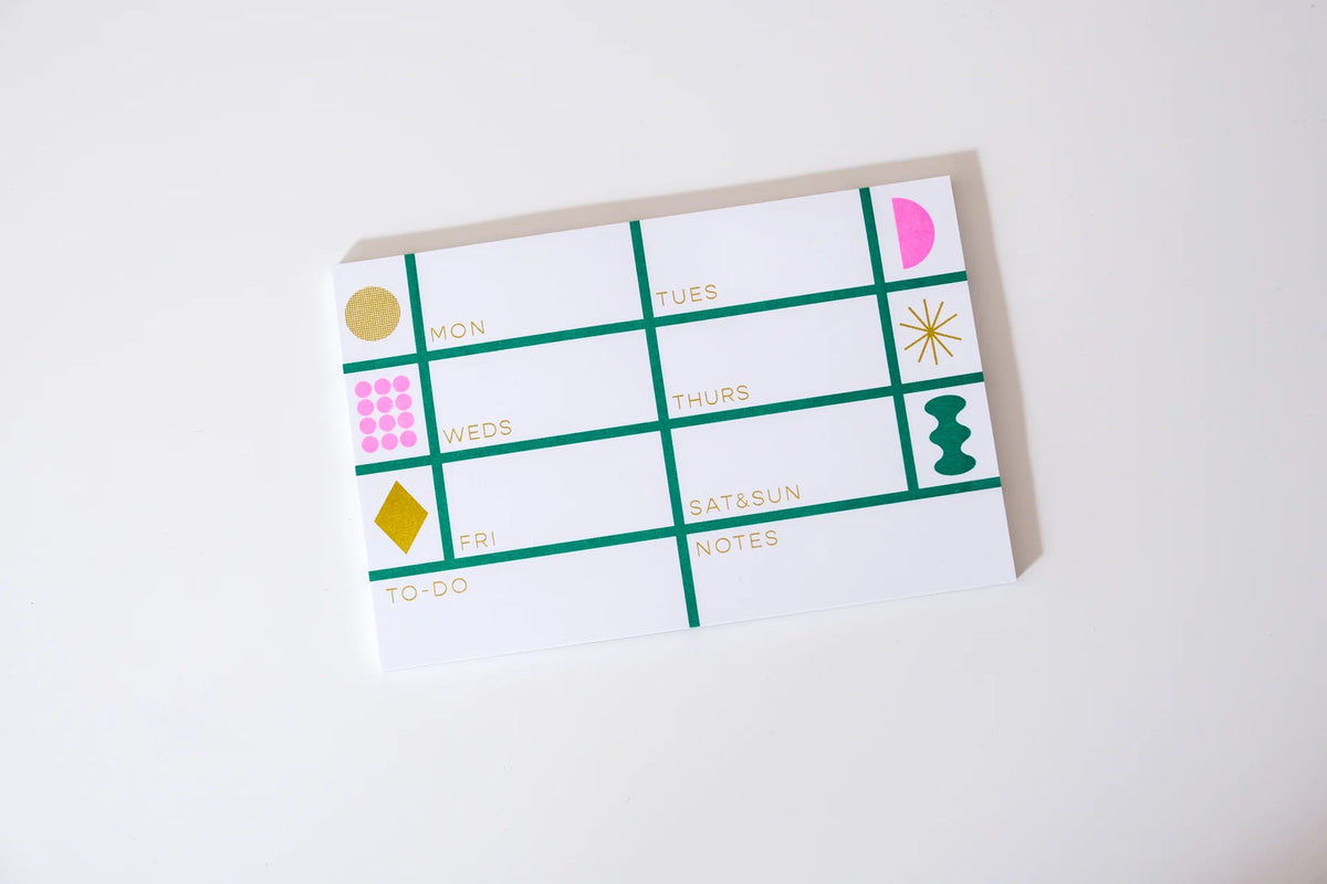 Weekly Notepad