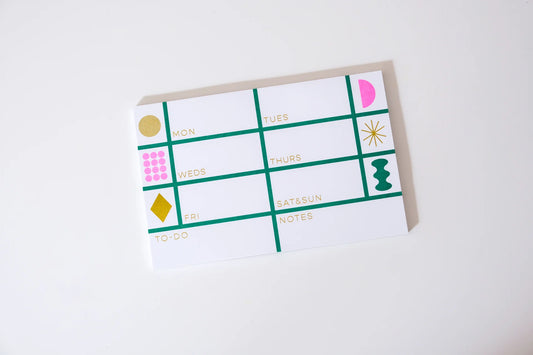 Weekly Notepad