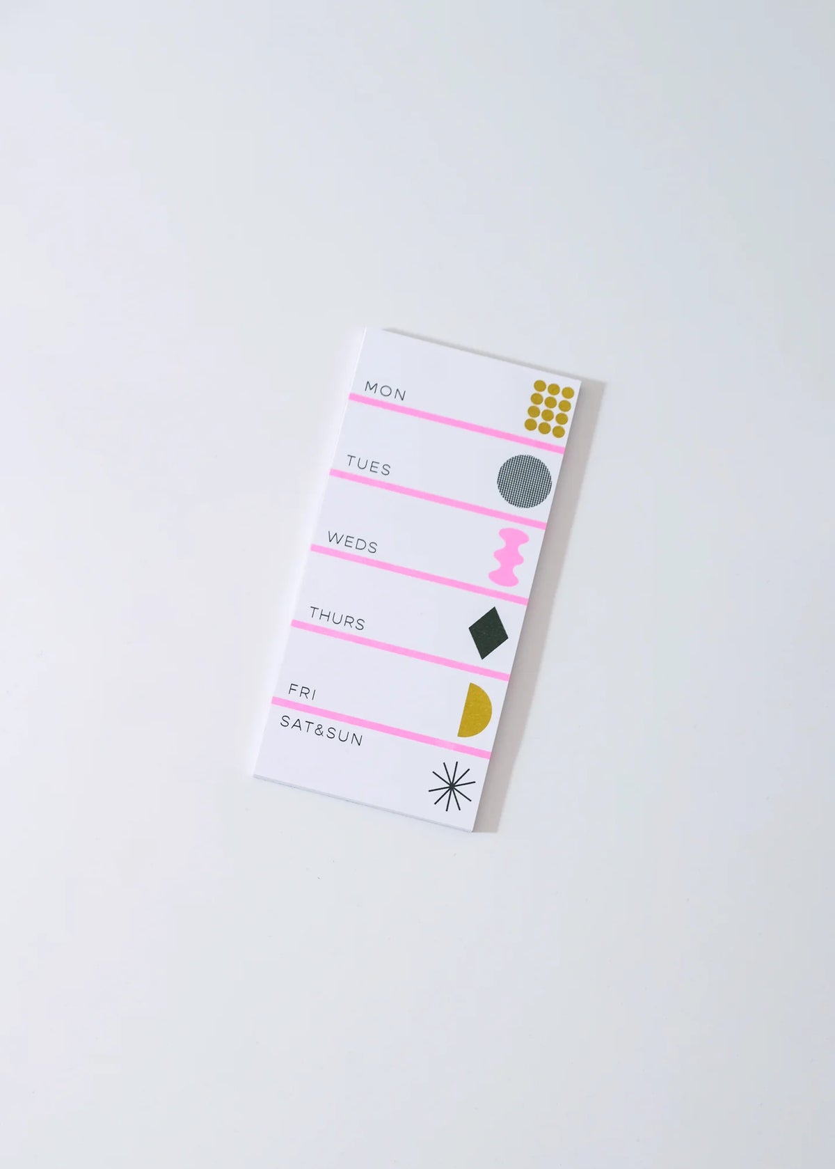 Weekly Notepad